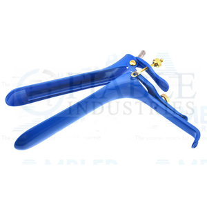 Equipo médico reutilizable Weisman, espéculo Vaginal de acero inoxidable, fuente de energía eléctrica abierta del lado izquierdo, pinzas de clip de plástico - Product Image 2