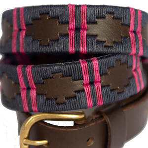 เข็มขัดหนังโปโลหนังวัวหนังแท้แบบใหม่ - Product Image 3