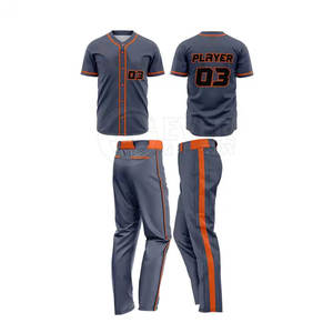 Personnalisé Votre Propre Logo Uniforme De Baseball Vente Chaude Hommes Uniforme De Baseball Marque Privée Conception Uniforme De Baseball - Product Image 1