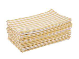 100% Cotton Golf Stripe Pattern Kitchen <b>Towel</b> Quick-Dry and Sustainable for Home Use <b>Blue</b> Checkered Woven Technics - Product Image 3