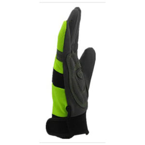 Guantes de impacto antideslizantes de alta calidad Guantes DE TRABAJO mecánicos de cuero TPR antivibración resistentes a cortes con logotipo de impresión personalizado - Product Image 2