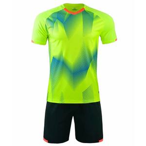 Wholesale Custom Men's Soccer Jerseys Sportswear Set with <b>Mesh</b> Material for Football Sublimation and Short Uniforms - Product Image 5