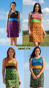 Robe Boho à la mode Blast pour femmes avec des décorations élégantes à motif de boutons en dentelle Manches longues Gland Zipper en rayonne - Product Image 6