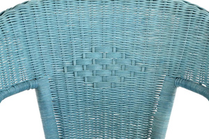 Sillón de Mimbre de Ratán de Color Hecho a Mano, Estilo Tropical, Silla de Descanso con Respaldo Curvo, Muebles de Interior y Exterior, OEM ODM - Product Image 6