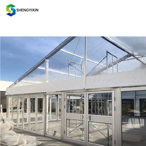 2025 Neues Design Luxus Outdoor Big Marquee Zelt Wasserdichte Hochzeits feier <span class=keywords><strong>Clear</strong></span> Top Zelt für Events - Product Image 2