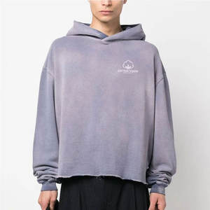 Sweats à capuche streetwear effet délavé pour hommes, best-sellers, qualité supérieure. Créez vos propres sweats à capuche effet délavé pour hommes, en stock. - Product Image 2