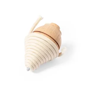 Toupie en bois Gupy pour jouets promotionnels personnalisés - Product Image 3