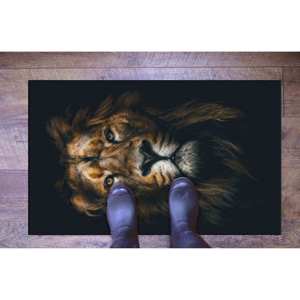 Alfombra de León, Alfombra de Regalo para Amantes de los Leones, Alfombra para la Cueva del Hombre, Alfombra de Animales, Alfombra Suave No Tejida - Product Image 5