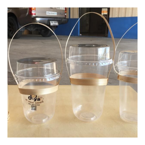 Eco-Friendly Handmade Bamboo Cup Holder Carrier Ring Handle For Serving Glasses <b>Mugs</b> Teacups In Cafes Restaurants Events - Product Image 3