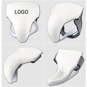 Protector Inguinal de Cuero Transpirable de Alta Calidad para Gimnasio, Entrenamiento, Boxeo, Muay Thai, Taekwondo, Deportes, con Logotipo Personalizado - Product Image 2