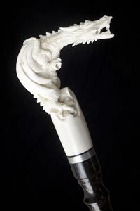 COM CONFORTABLE ANTIDÉRAPANT BÂTON DE MARCHE EN RÉSINE DE BOIS avec poignée multiforme pour la réadaptation des personnes âgées - Product Image 6