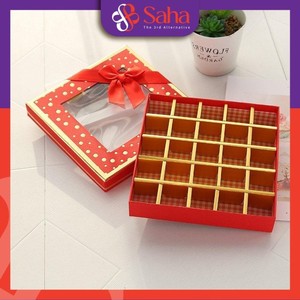 Personalizable Papel Kraft Chocolate Caja de Pastel de San Valentín Bio-Degradable Etiquetas Embalaje de Alimentos Encantador Regalo de Navidad Idea Especial - Product Image 5