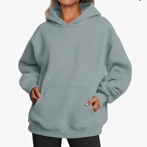Classique femmes sweats à capuche pull Design doux chaud polaire intérieur confortable décontracté ajustement pour tous les jours Streetwear - Product Image 1