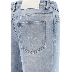 Women's High <b>Waist</b> Cargo <b>Jeans</b> Wide Leg Denim Pants Street Wear Relaxed Fit Casual Fashion Flared Pants - Product Image 3