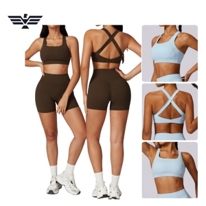 Sujetadores deportivos ligeros de alta calidad 2025 para mujer, alto soporte, secado rápido, transpirable, púrpura, respetuoso con el medio ambiente, directo desde Pakistán - Product Image 6