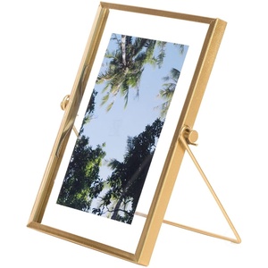 Cadre photo en métal plaqué or de conception supérieure cadre photo décoratif moderne pour le bureau à domicile et l'utilisation de décor de cadeaux - Product Image 6