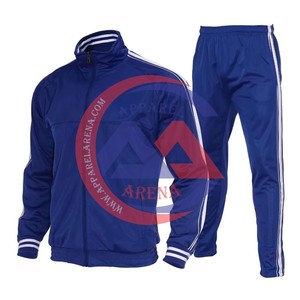 Conjunto Deportivo de Dos Piezas con Chaqueta Cortavientos y Pantalones de Chándal para Hombre, en Nailon y Poliéster - Product Image 1