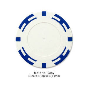 ชิปโป๊กเกอร์ดินเผา10g สำหรับคาสิโนพร้อมโลโก้และชุดเซรามิก14gm หลากสีพร้อมถาด - Product Image 2