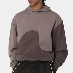 เสื้อฮู้ดดี้โอเวอร์ไซส์ทรงหลวม คอตตอน 100% ผ้าเฟรนช์เทอร์รี่ ปี 2026  ตกแต่งไหล่ตก พิมพ์โลโก้ตามสั่ง คุณภาพสูง สำหรับฤดูหนาว มีกระเป๋า  แบบยูนิเซ็กซ์ - Product Image 5