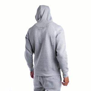 Haute Qualité 500 GSM Coton Épais Blanc Uni Lourd Basics Hoodies No String Unisexe Logo Personnalisé Plus La Taille Hommes Hoodies - Product Image 4