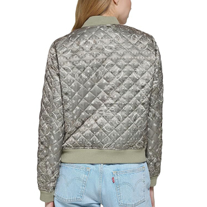 Blouson d'aviateur à manches longues pour femmes, taille adulte, hiver chaud Offre Spéciale conception OEM personnalisée blouson d'aviateur pour femmes - Product Image 2