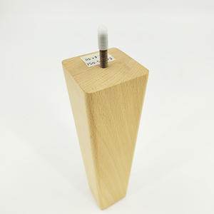 Patas de cama de muebles de madera de alta calidad, pies de gabinete negros Eco-Naturales personalizables, Vietnam hecho barato para cocina, sala de estar - Product Image 4