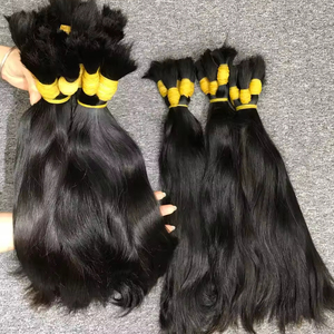 Extensiones de cabello humano a granel de un donante VIP de cabello crudo de la más alta calidad sin procesar para cabello natural vietnamita virgen - Product Image 1