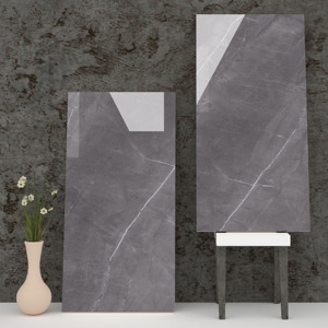 Conceptions personnalisées de couleurs vives carreaux de porcelaine vitrifiés 600X1200mm fabrication en Inde pour la maison de salle de bain. - Product Image 1