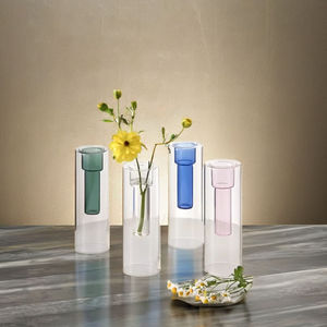 Maceta hidropónica de estilo moderno, jarrón de mesa para plantas pequeñas de Interior para fines decorativos de boda - Product Image 1