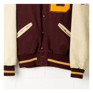 Manga larga Recubierto Stand Collar Front Logo Último diseño Chaqueta de invierno de alta calidad Hombres Deportes Béisbol Lettermen Jack - Product Image 5