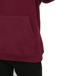 Sudadera con capucha térmica de peso pesado para hombre, secado rápido, transpirable, estampado de hojaldre, patrón sólido personalizado, ropa de invierno a la moda, venta al por mayor - Product Image 5