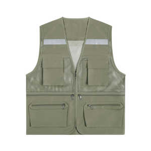 Respirant maille Anti-rides col en v Moto motard gilet de sécurité pour hommes léger réfléchissant vêtements de travail été extérieur entrepôt route - Product Image 6