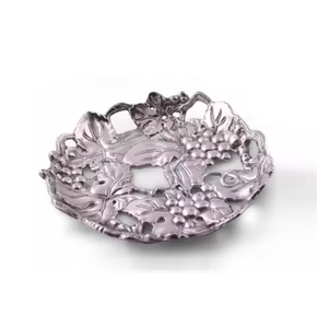 Luxurious Design <b>Metal</b> <b>Trivet</b> Silver Finished Handmade Round <b>Trivet</b> for Kitchen Table Dinning Decor High Demanding Hot Selling - Product Image 1