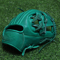 Guantes profesionales personalizados de softbol Infield Catcher para hombres y mujeres, guantes de béisbol de piel de vaca, deportes, escena aplicable