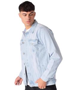 Veste en jean d'hiver pour homme, 100% coton, coupe-vent, avec doublure en coton, taille et couleur personnalisables - Product Image 6