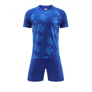 เสื้อเจอร์ซีย์ฟุตบอล2024ใหม่ชุดเสื้อวอร์มสำหรับเด็กชุดเสื้อฟุตบอลของเด็กผู้ชายชุดกีฬาแบบไม่มีลาย - Product Image 2