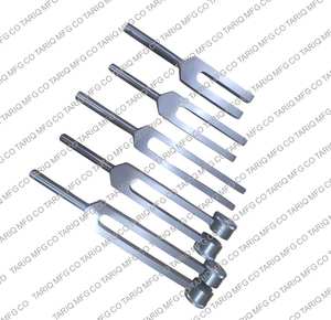 Nouvel arrivage Ensemble complet de diapasons médicaux 128Hz 256Hz 512Hz 1024Hz 2048Hz Kit de test de neurologie et de vibration - Product Image 5