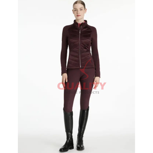 Vente chaude 2025 vente en gros premium femmes veste d'équitation respirant imperméable tissu extensible ergonomique femmes veste d'équitation - Product Image 2