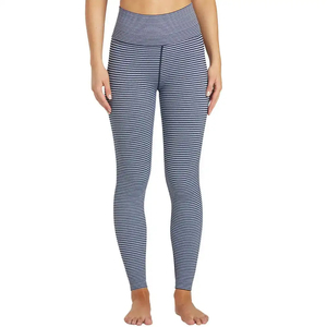 Spandex poliéster de talla grande mallas de las mujeres de Pakistán OEM mujeres deportes de cintura alta estiramiento Fitness Yoga Leggings bolsillos - Product Image 1