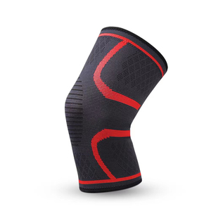Powerlifting formation unisexe Nylon genou manchon haute qualité Compression soutien salle de sport en gros personnalisé OEM Service - Product Image 6