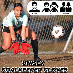 Gants de gardien de but de football en latex pur, personnalisables, imperméables, respirants, à doigts complets, pour l'extérieur, gants de gardien de but professionnels - Product Image 3