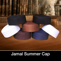 Gorro de Oración Musulmán Kufi Personalizado con Logotipo, Modesto, para Primavera/Verano, de Poliéster y Algodón, Venta al Por Mayor, Gorro Islámico para Hombre, Nuevo Diseño