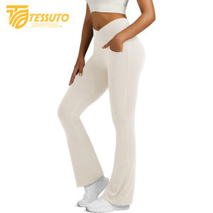 Pantalones cortos para correr de cintura alta de verano de algodón/poliéster para mujer, pantalones deportivos de Yoga con forro interior de secado rápido - Product Image 1