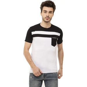 First-Class Quality Custom Logo Men's T-<b>Shirt</b> 100% Cotton Breathable Stand Collar Graphic Tees - Product Image 1