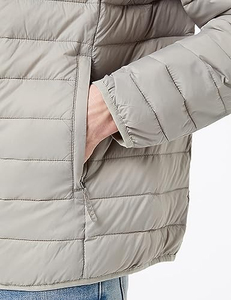 Men's Unisex Formal Spring Customized Own Branded Custom Logo Front Bubble Coated <b>Waterproof</b> Puffer Jacket High Quality - Product Image 5