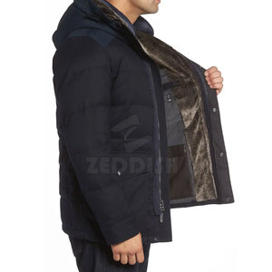 Chaqueta de Burbujas de Alta Calidad para Hombre, Nueva Llegada 2025, Mejor Precio, Chaquetas de Invierno con Capucha, Material de Poliéster/Algodón, Servicio OEM - Product Image 3