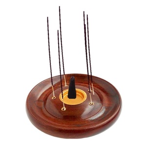 ไม้มือวาดกล้วยใบรูปร่างธูปผู้ถือธูปBurner Ash Catcherชุด 3 3 ธูปน้ําหอม - Product Image 2