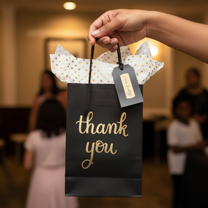 ถุงกระดาษที่เป็นมิตรต่อสิ่งแวดล้อมแบบกำหนดเองของเวียดนามสำหรับโปรโมชั่นของแบรนด์ของขวัญและของตกแต่งช้อปปิ้งและกิจกรรมขององค์กร - Product Image 3