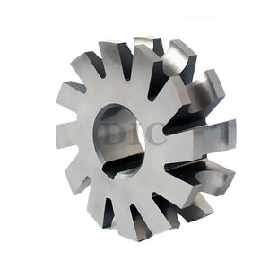 Fraises en bout concaves HSS tige de 8mm, revêtement TiN/AlTiN - Product Image 1