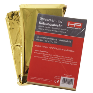 Manta de Emergencia DIN 13164 L2100xW1600xH0, Accesorio para Automóvil para Seguridad y Supervivencia, Dimensiones Plegadas Aprox. 144 x 80 x 20 mm - Product Image 3